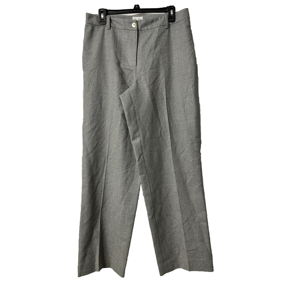 Vintage Maria Bonita Brazil Womens Wool Gray Pants Slacks Trousers Size 46‎ EUC